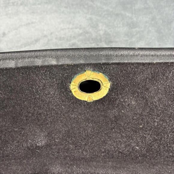 Vintage Coach Black Glove Tanned Leather Flap Crossbody Bag USA Made 0659-112 - Picture 7 of 15